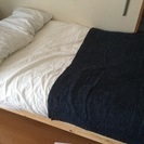 無印良品。シングルベッド。