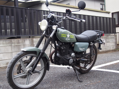 (値下げ)実働・格安　キムコＫＣＲ125　少し難あり