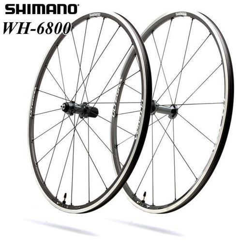 200km使用 SHIMANO シマノ ULTEGRA アルテグラ WH-6800 ロードホイール 前後セット チューブレス対応/クリンチャー