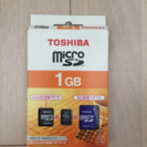 MicroSDカード1GB