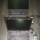 ジャンク IBM ThinkPad 14インチ 15インチ2台セット！