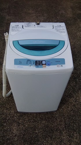 日立　全自動電気洗濯機♪　NW-5HR
