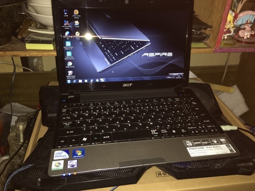acer ノートパソコン ほぼ新品SSD！