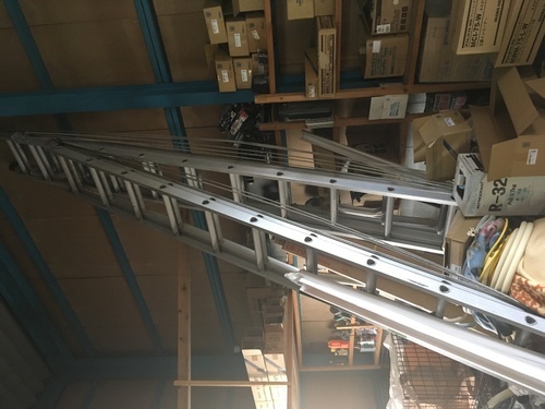 アルインコ　2連ハシゴ　中古綺麗