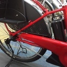 新車ブリヂストン子供乗せ電動自転車 ハイディ ツー レッド　ＨＹ6Ｃ38