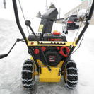 ハイガー除雪機　セル付き6.5馬力　寒冷地使用（３シーズン使用）