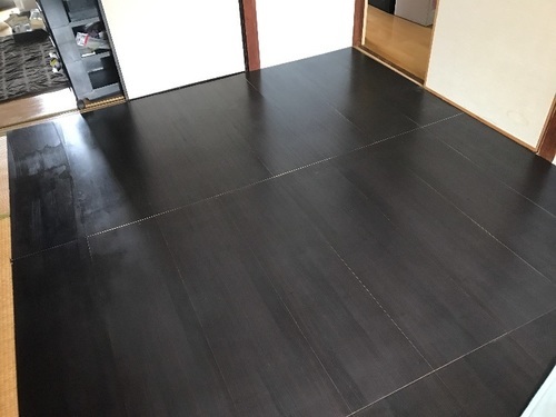 Ikeaウッド調ボードフローリングにもframsta Rex 梶が谷のカーペット マット ラグの中古あげます 譲ります ジモティーで不用品の処分