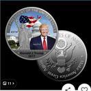 トランプ大統領 就任 記念コイン