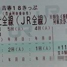 青春18きっぷ　3回分