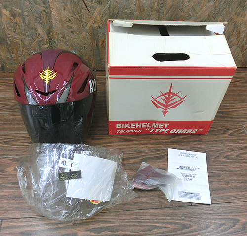 OGK バイクヘルメット A12 TYPE CHAR2 テレオスⅡ シャア Mサイズ 機動