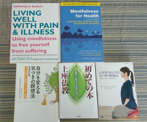 上座部仏教の本2冊 日本語 瞑想dvd 日本語 臨床のマインドフルネスの本2冊 英語 Danshari17 宝塚の本 Cd Dvd の中古あげます 譲ります ジモティーで不用品の処分