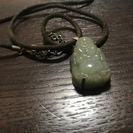 ランボー　　仏陀　ペンダント　翡翠製のレプリカ