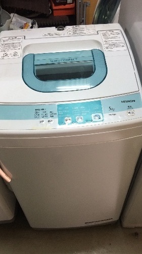 \u003c予約済3/9\u003e     値引   HITACHI洗濯機NW-5SR