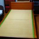 木製品の畳のシングルベッド