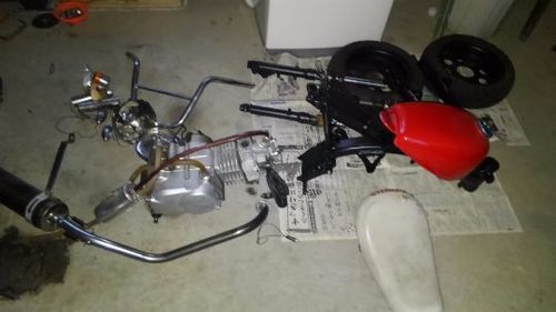 中華キットバイクモンキージャンク125cc