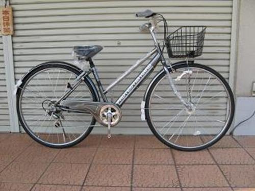 〔再投稿〕限定１台新品ノーパンク自転車（２７インチ・外装６段・LEDオートライト）