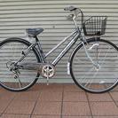 〔再投稿〕限定１台新品ノーパンク自転車（２７インチ・外装６段・LEDオートライト）
