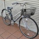〔再投稿〕限定１台新品ノーパンク自転車（２７インチ・外装６段・LEDオートライト）