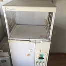 値下げ500円中古 米びつ付きレンジ台 エムケー精工 