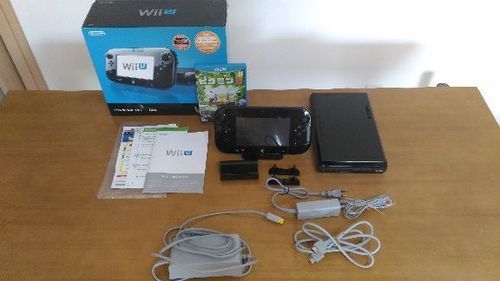 wiiU プレミアムセット クロ　32GB