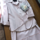 ワンピスーツ綺麗な薄桜色9号
