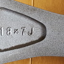 エスティマ純正ホイール（1本）ほぼ新品