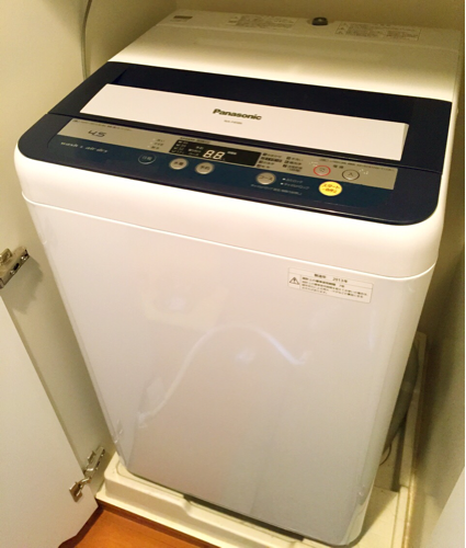 【取引完了】Panasonic 2013年 4.5kg 全自動洗濯機 板橋区