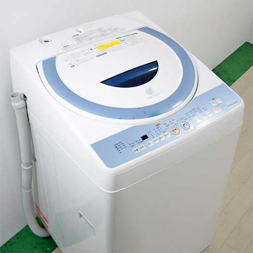 [訳有のためお安く] シャープ 7kg 洗濯乾燥機 ES-TG72-A ヒーター乾燥つき・穴なしステンレス槽