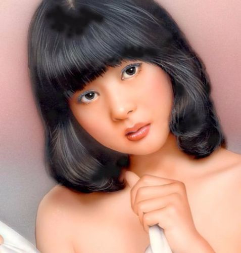 石川吾郎 月刊誌表紙エアーブラシ装丁原画　美人画 版画 夕涼み 絵画
