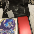 3DSLLとポケモンムーンセットです。