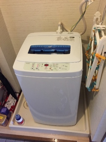 【交渉成立】洗濯機 ハイアールJW-K42K  4.2kg   2015年製