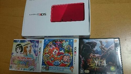 3DSとソフト3本