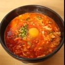 5月の韓国料理(スン豆腐チゲ)