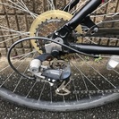 【販売済】【389】【点検整備済】クロスバイク　28インチ　シマノ製外装7段ギヤ　LEDダイナモライト【17000円】