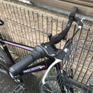 【販売済】【389】【点検整備済】クロスバイク　28インチ　シマノ製外装7段ギヤ　LEDダイナモライト【17000円】