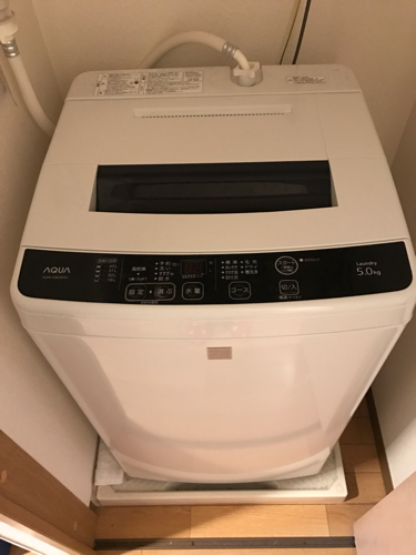 美品 5.0kg 洗濯機