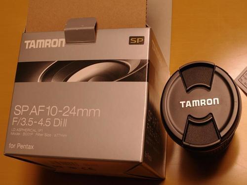 カメラレンズ　TAMRON 超広角ズームレンズ SP AF10-24mm F3.5-4.5 DiII ペンタックス用 （中古）