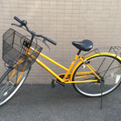 【取引中につき受付ストップ】2012年購入　自転車　オレンジ　27型