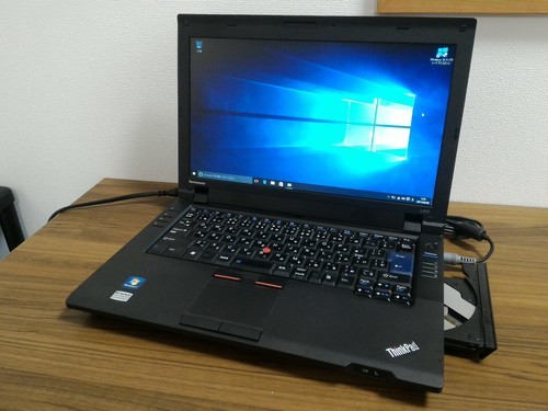 お取引中)Core-i3 最新OS Windows10 i3/ﾒﾓﾘ2G/HDD80G/DVD-ROM/無線LAN/Kingsoft Office2016 [Lenovo Thinkpad L412]