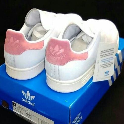 ADIDAS STAN SMITH WHITE/WHITE/RAY PINK S80024 22センチ