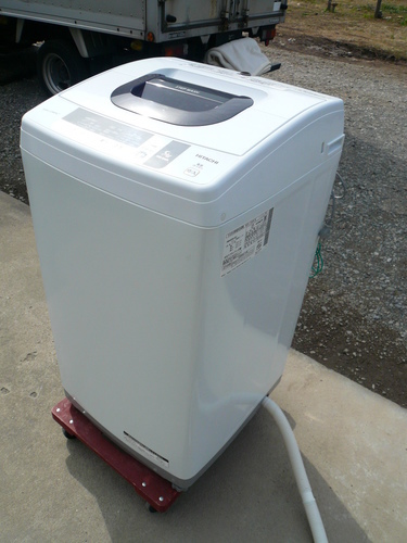 日立 全自動洗濯機 「白い約束」（洗濯5.0kg） NW-5WR　16年