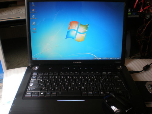 ノートパソコン TOSHIBA Dynabook TX/67G Windows7 Office付　中古