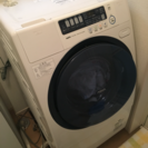 美品☆ジャンク品 AQUA ドラム式洗濯乾燥機 ９㎏