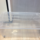 透明収納ボックス(2個)