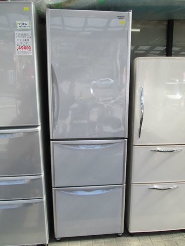 日立 ・3ドア冷凍冷蔵庫▼365L▼2013年▼R-S37CMV▼湯河原町・頓珍館▼▼3QT0310-6/