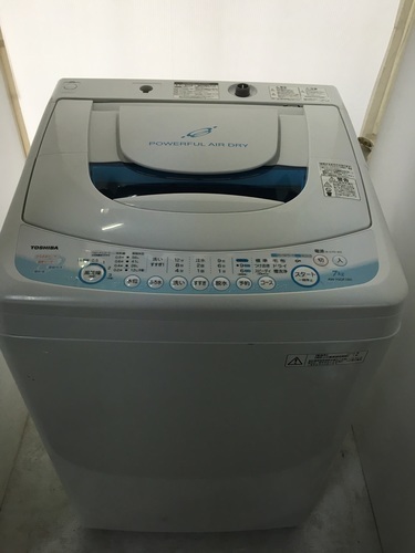 東芝　7キロ　洗濯機　2010年製　お譲りします