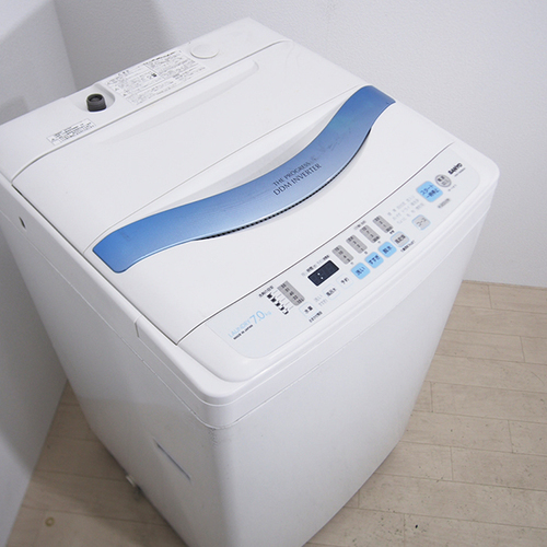 【分解清掃済】 HA92 サンヨー 7kg 全自動洗濯機 ASW-700SB 清潔ステンレス槽 [10000]