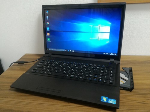 お取引中)第2世代i3 ﾒﾓﾘ4G ﾌﾞﾙｰﾚｲ Office2016搭載! 高性能Windows10ノートPC Core-i3/ﾒﾓﾘ4GB/250GB/BD-ROM/無線LAN/Kingsoft Office2016 [Unitcom Stylenote]