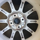 値下げしました、初代スイフトスポーツ（HT81S)の純正アルミホイール、タイヤ4本セット