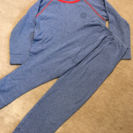 プチバトー パジャマ 110㎝ 紺×赤 美品 PETIT BETEAU